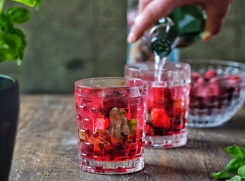Erfrischender Strawberry Cocktail mit Wodka