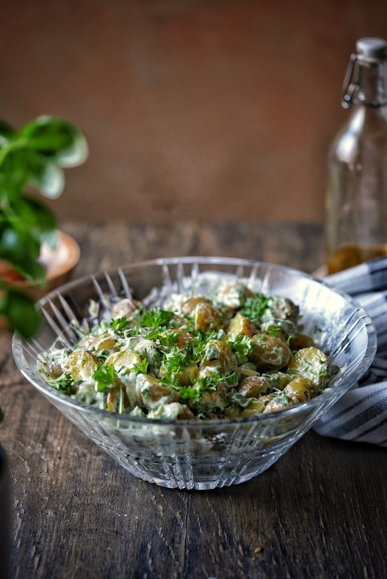 Kartoffelsalat mit Drillinge-Kartoffeln – der beste Kartoffelsalat der Welt Kartoffelsalat mit Drillinge-Kartoffeln – der beste Kartoffelsalat der Welt